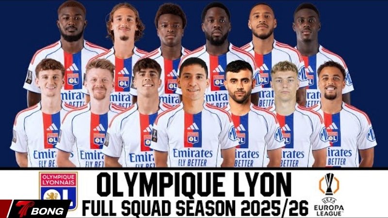 Đội hình hiện tại của Lyon